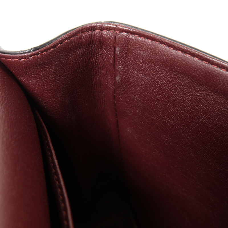 CHANEL 羊皮皮革Classic 25鏈帶肩背袋-16