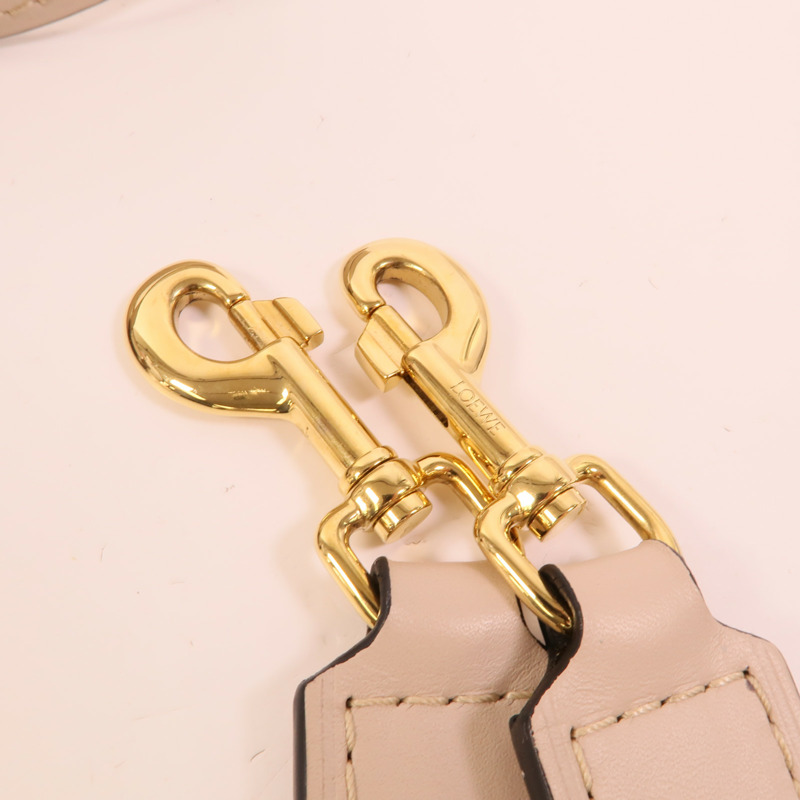 LOEWE 牛皮皮革Gate Top Handle手挽肩背兩用袋-6