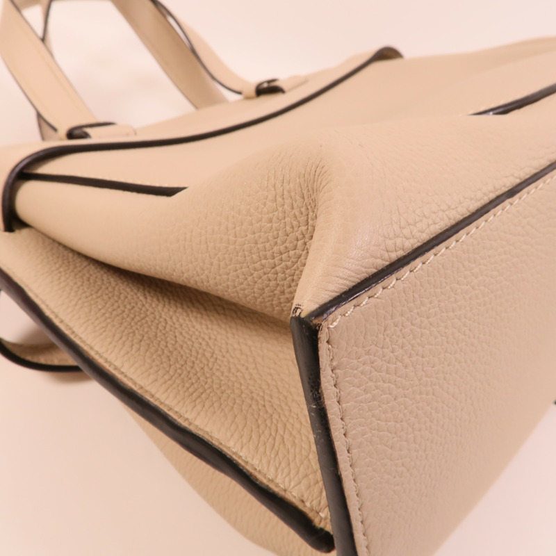 LOEWE 牛皮皮革Gate Top Handle手挽肩背兩用袋-13