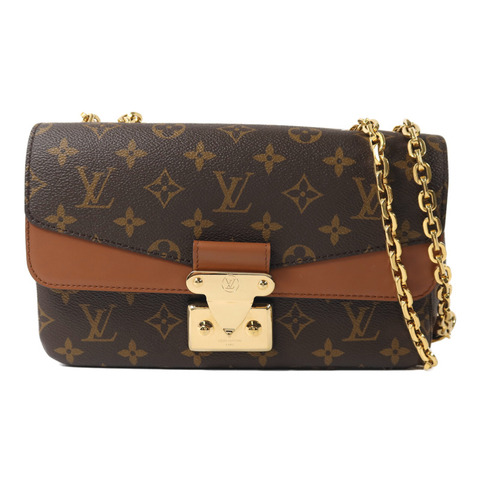 LOUIS VUITTON Monogram Marceau鏈帶肩背袋