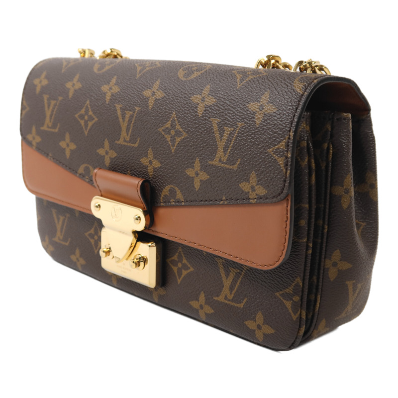 LOUIS VUITTON Monogram Marceau鏈帶肩背袋-2