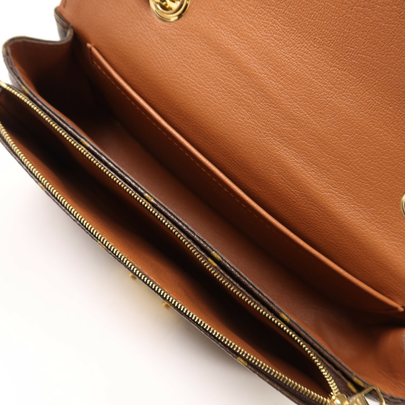 LOUIS VUITTON Monogram Marceau鏈帶肩背袋-4