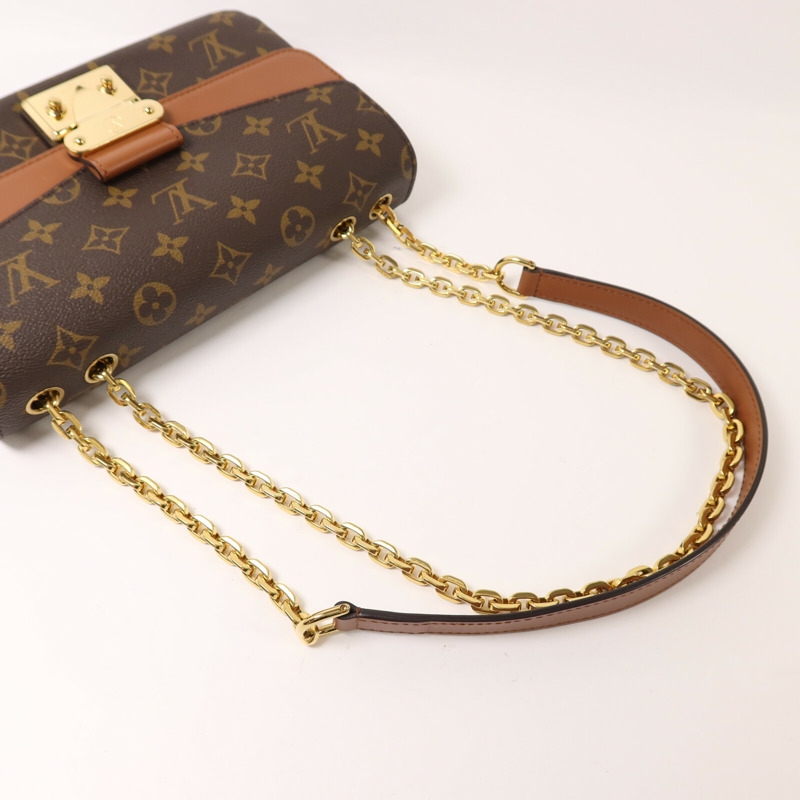 LOUIS VUITTON Monogram Marceau鏈帶肩背袋-6