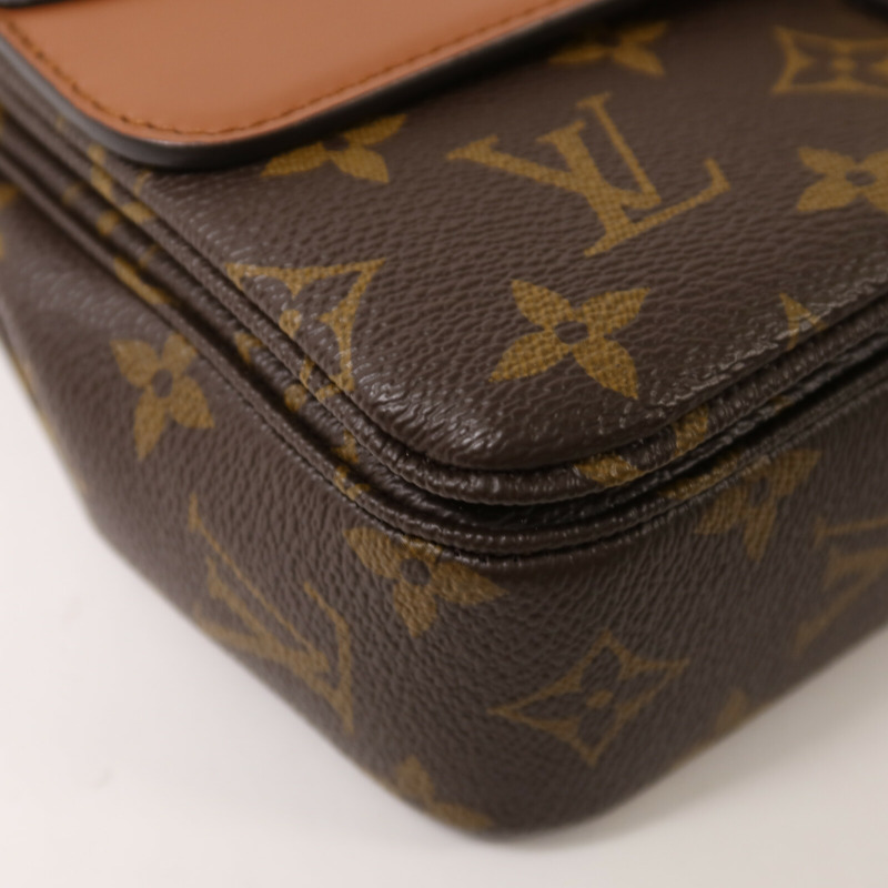 LOUIS VUITTON Monogram Marceau鏈帶肩背袋-9