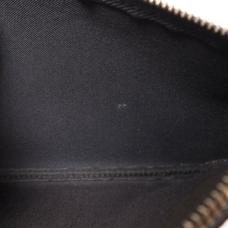 LOUIS VUITTON Monogram Eclipse Reverse Trio Messenger銀扣肩背袋灰色-19