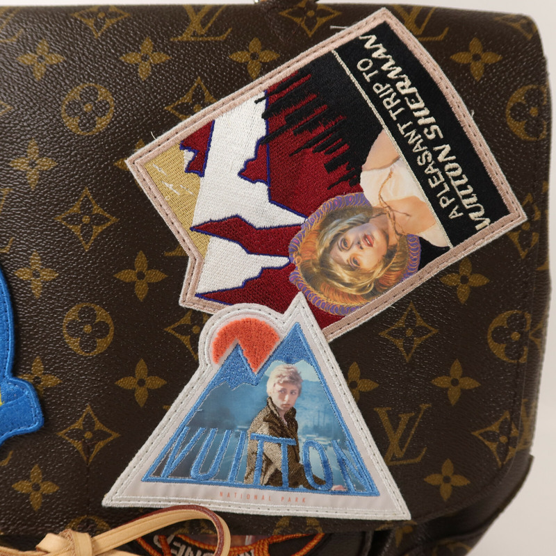 LOUIS VUITTON Monogram Cindy Sherman Camera Messenger手挽肩背兩用袋-14