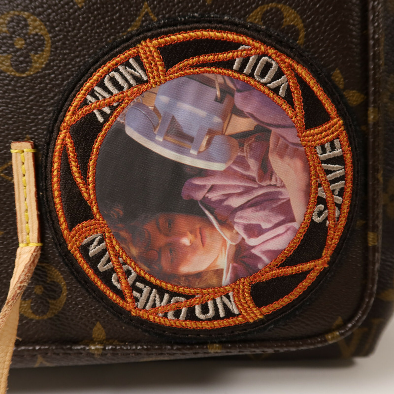 LOUIS VUITTON Monogram Cindy Sherman Camera Messenger手挽肩背兩用袋-19