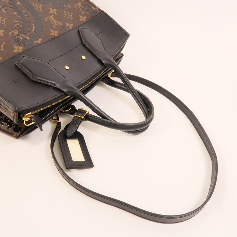 LOUIS VUITTON Monogram City Steamer MM手挽肩背兩用袋-4