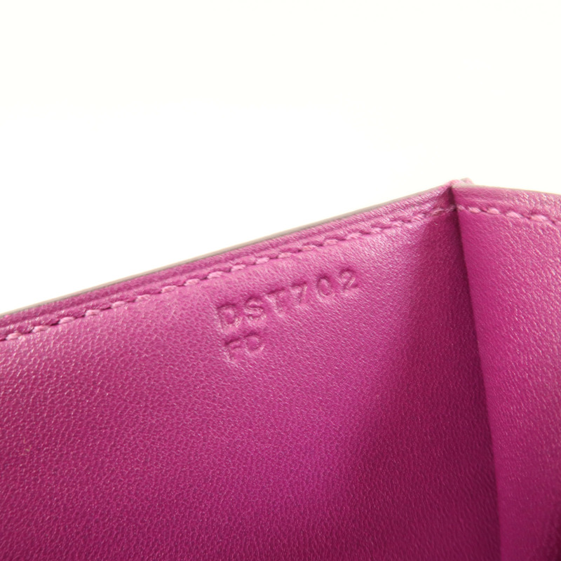 HERMES Evercolor皮革Constance Mini肩背袋Anemone-8