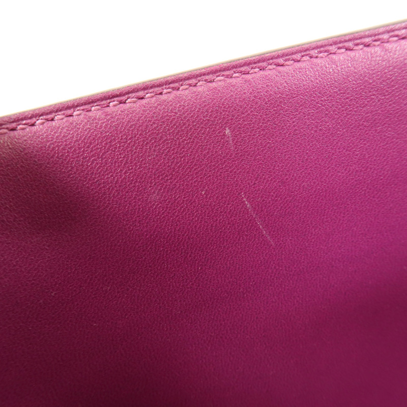 HERMES Evercolor皮革Constance Mini肩背袋Anemone-15