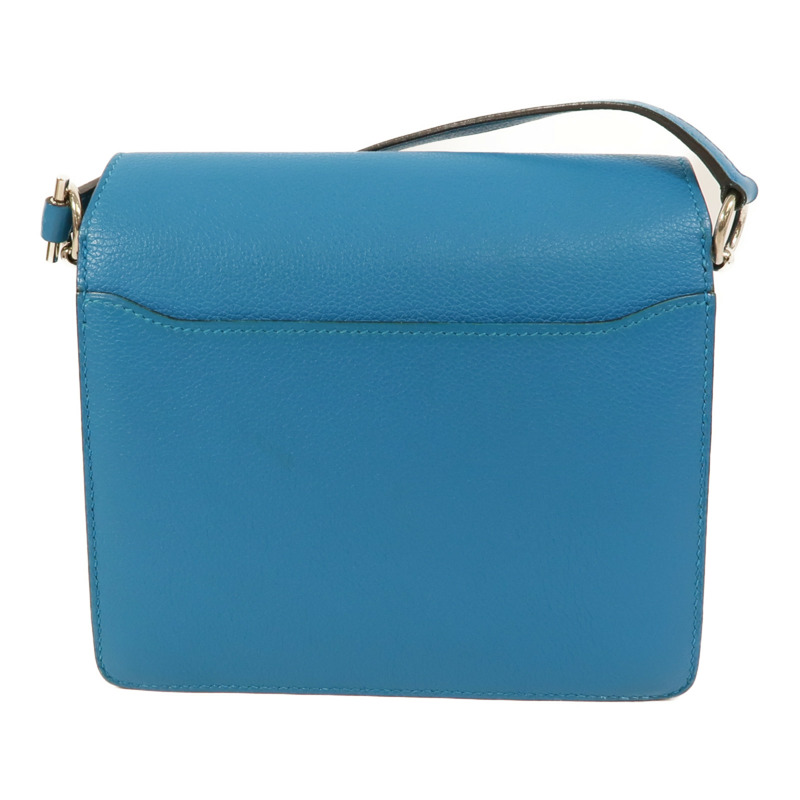 HERMES Evercolor皮革Roulis Mini肩背袋Bleu Zanzibar-1