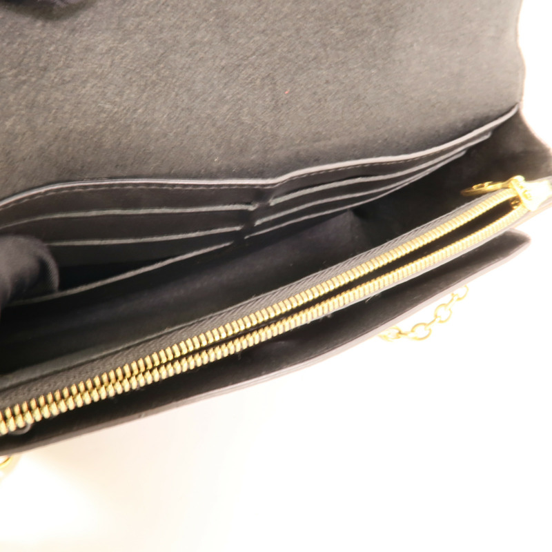 LOUIS VUITTON Damier Vavin PM金扣鏈帶肩背袋-5