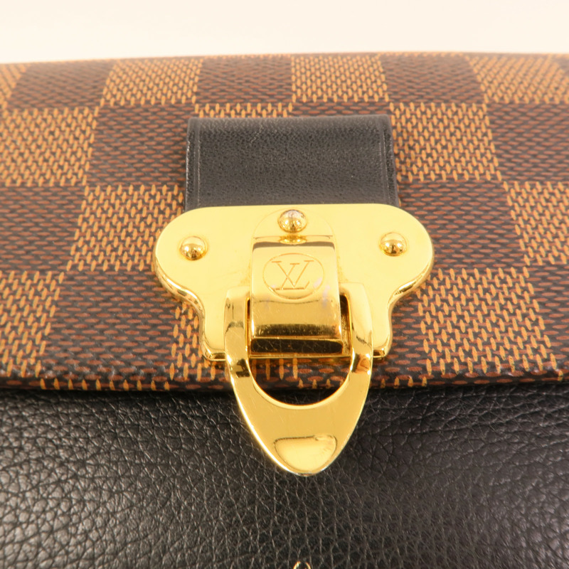 LOUIS VUITTON Damier Vavin PM金扣鏈帶肩背袋-6