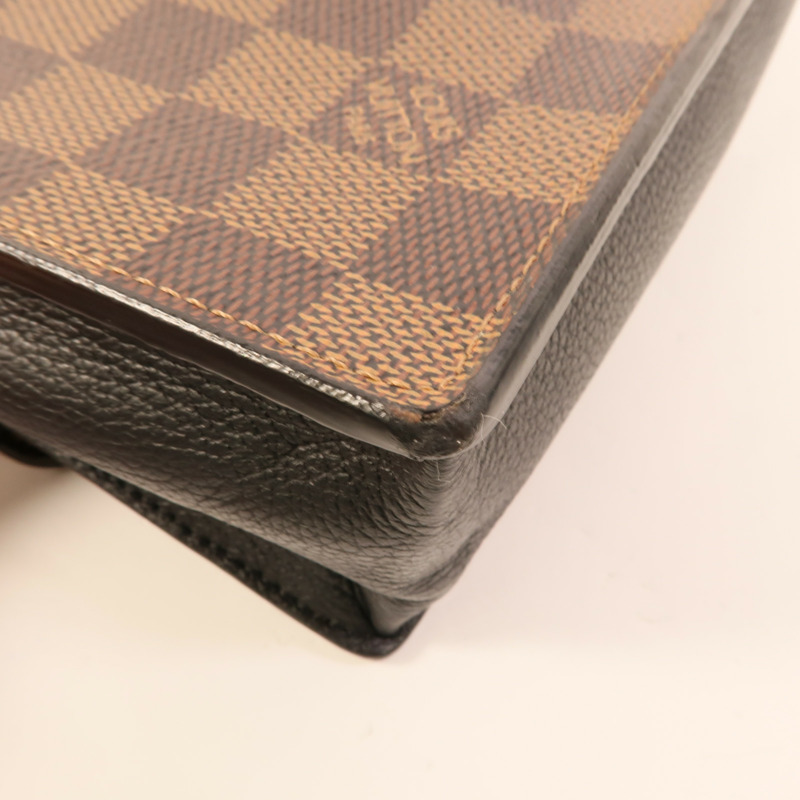 LOUIS VUITTON Damier Vavin PM金扣鏈帶肩背袋-12