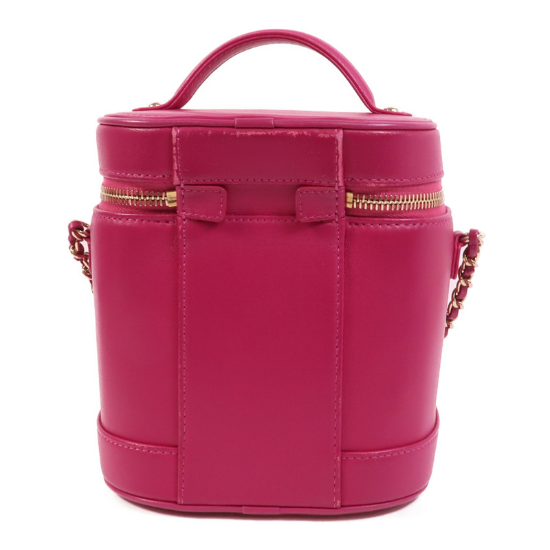 CHANEL 羊皮皮革Vanity Case手挽肩背兩用袋-1