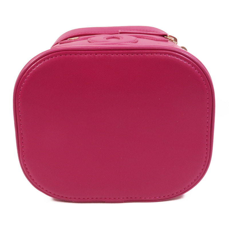 CHANEL 羊皮皮革Vanity Case手挽肩背兩用袋-3