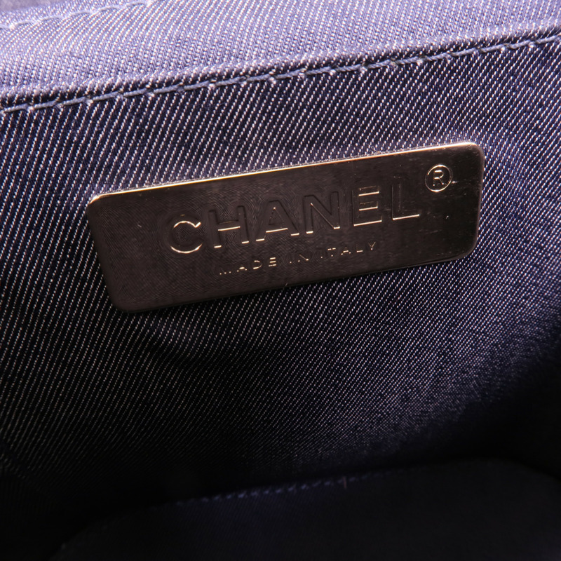 CHANEL 羊皮皮革Vanity Case手挽肩背兩用袋-7