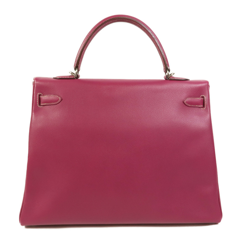 HERMES Togo皮革Kelly 35手挽肩背兩用袋Tosca-1
