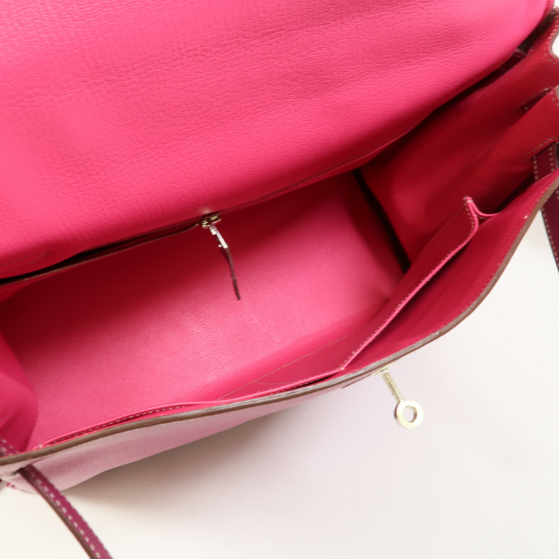 HERMES Togo皮革Kelly 35手挽肩背兩用袋Tosca-4