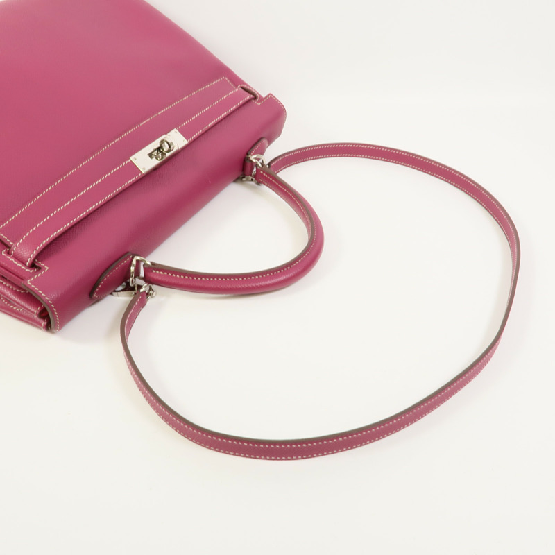 HERMES Togo皮革Kelly 35手挽肩背兩用袋Tosca-5