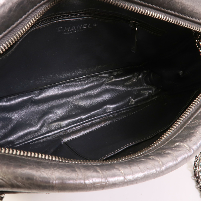 CHANEL 牛皮皮革2.55 Chain Shoulder肩背袋-4