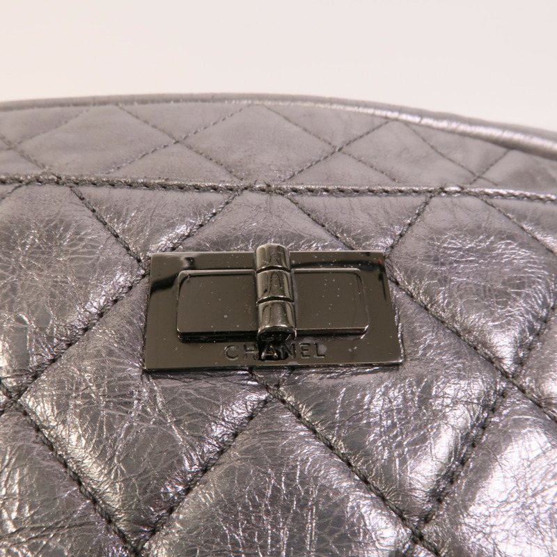 CHANEL 牛皮皮革2.55 Chain Shoulder肩背袋-6