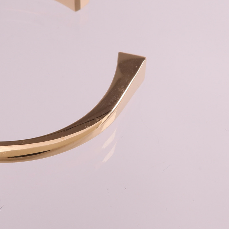 HERMES 18K玫瑰金Clou De Forge手鐲-6