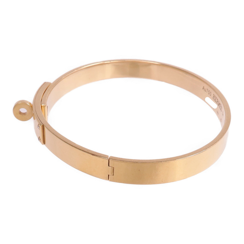 HERMES 18K玫瑰金Kelly Bracelet手鐲-1
