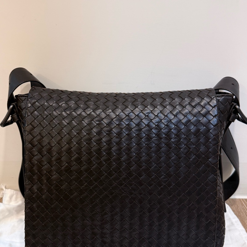 Bottega Veneta (BV) 經典編織郵差包-0