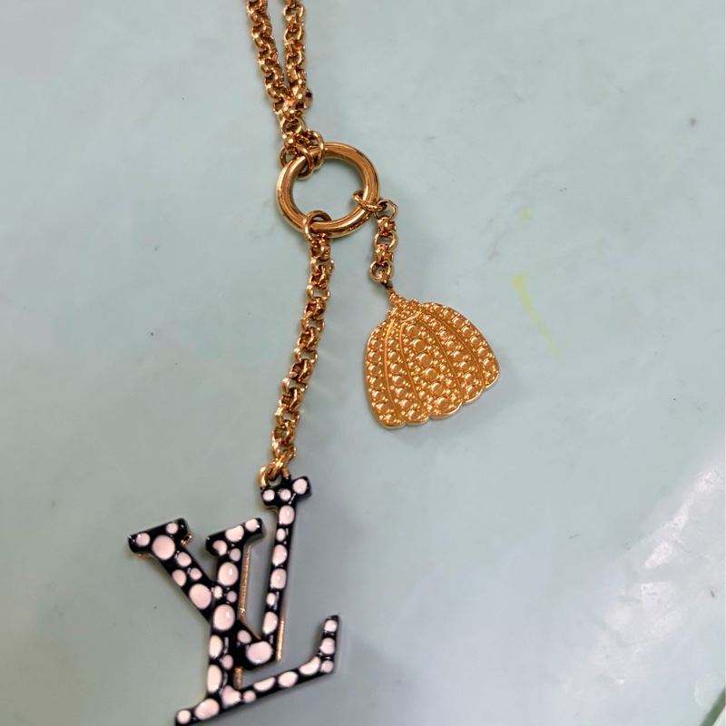 Lv & 草間彌生聯名南瓜系列黑白長 項鏈-0