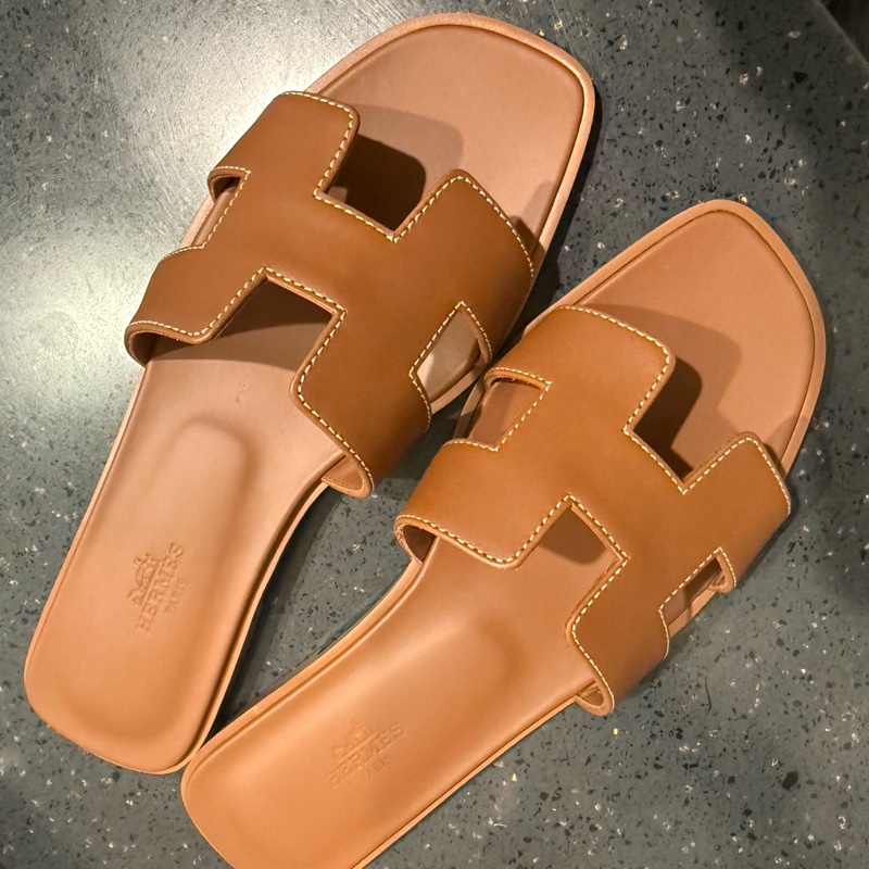 愛馬仕Hermes H拖鞋 37號-1