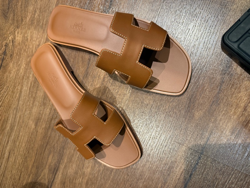 愛馬仕Hermes H拖鞋 37號-4