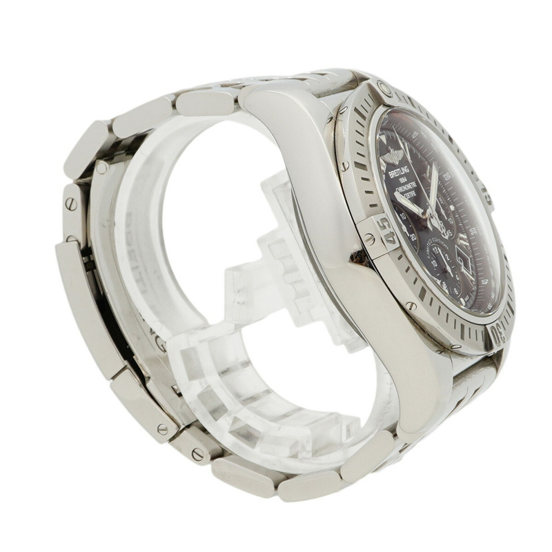 百年靈 Chronomat 44 JSP 日本限量版（500 枚）AB01153A AB0115 黑色錶盤男士腕錶-2