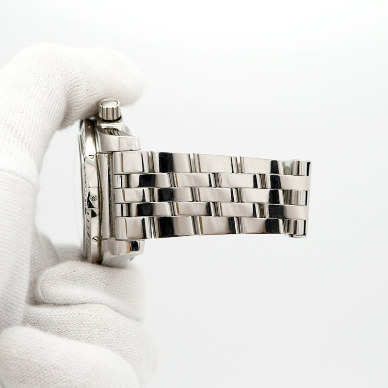 百年靈 Chronomat 44 JSP 日本限量版（500 枚）AB01153A AB0115 黑色錶盤男士腕錶-5