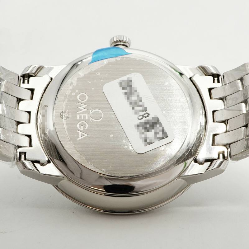 歐米茄碟飛系列 424.10.37.20.02.001 銀色錶盤男士腕錶-4