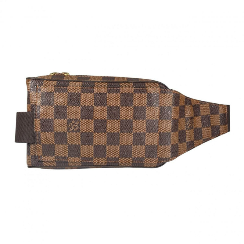 路易威登 Geronimos 系列斜背包/腰包/肩背包，Damier 帆布，N51994，棕色-1