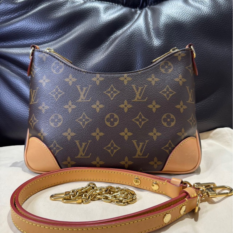 99新 Lv 黃牛角 晶片款-6