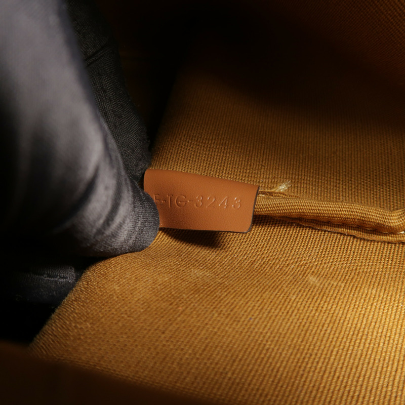 CELINE 塗層帆布/牛皮皮革Triomphe Small Bucket肩背袋-6