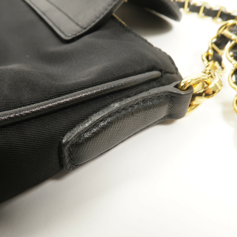 PRADA 尼龍Chain Pouch Shoulder Bag鏈帶肩背袋-15