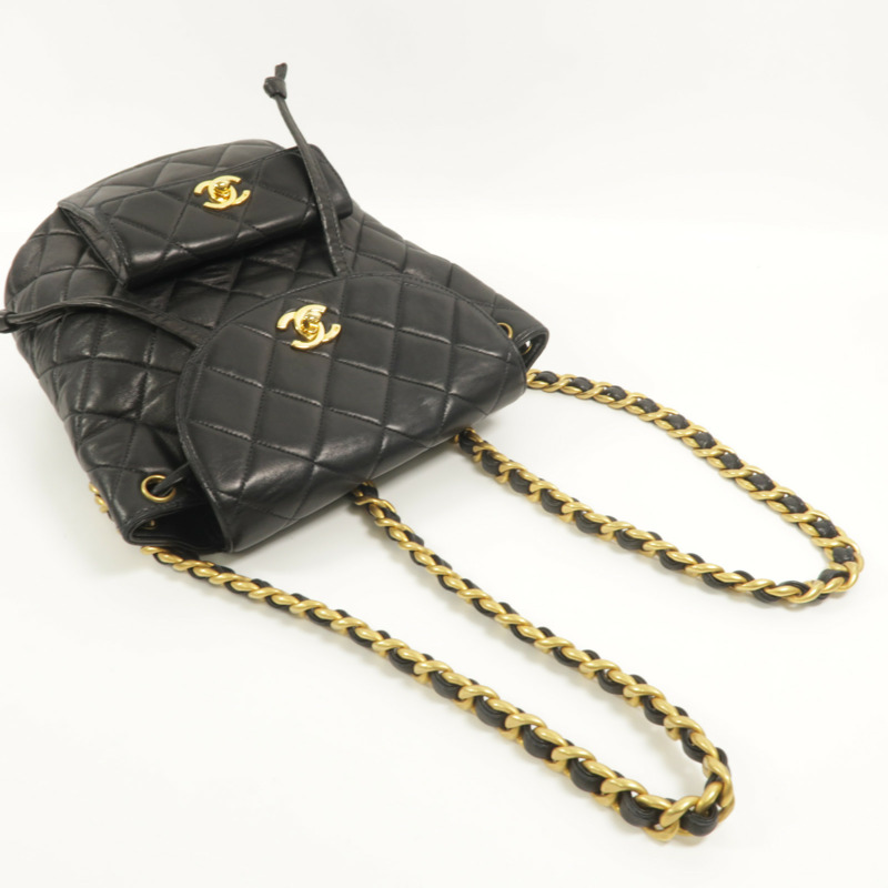 CHANEL 牛皮皮革Vintage Duma Backpack背包-7