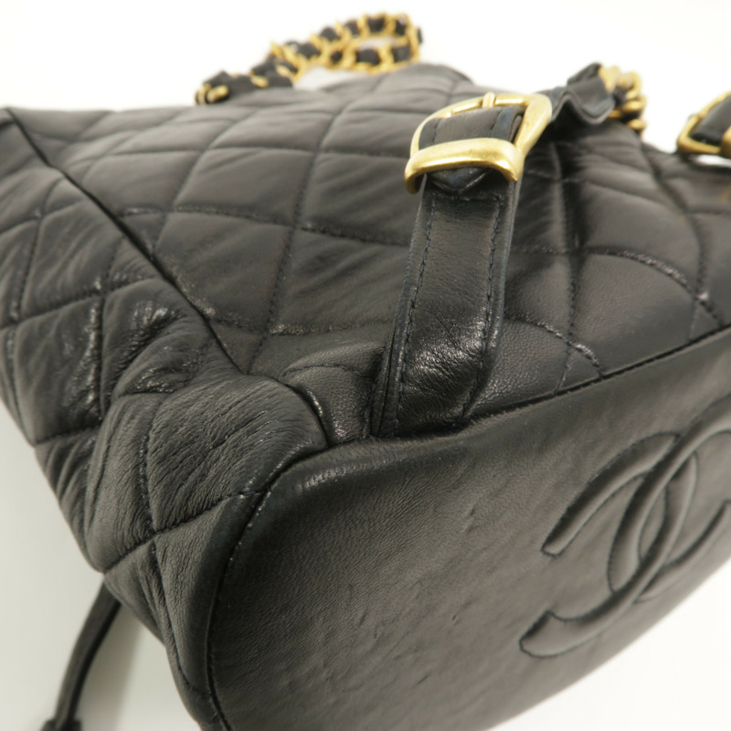 CHANEL 牛皮皮革Vintage Duma Backpack背包-12