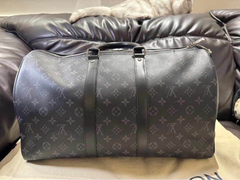 Louis Vuitton Keepall Bandoulière  45 公分 晶片款-4