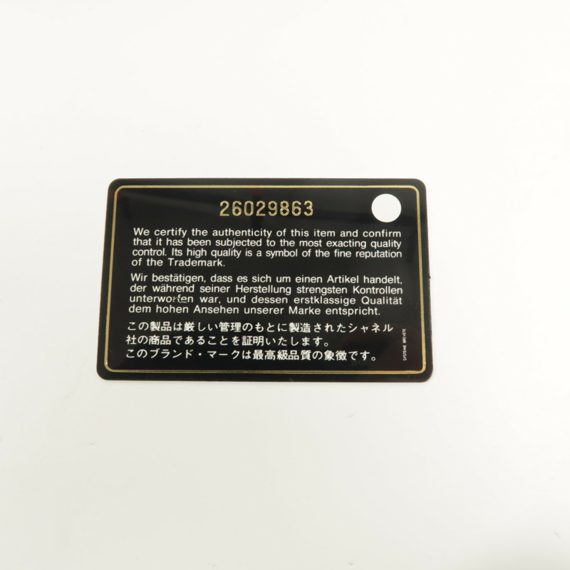 CHANEL 牛皮皮革Vanty Case Small鏈帶肩背袋-11