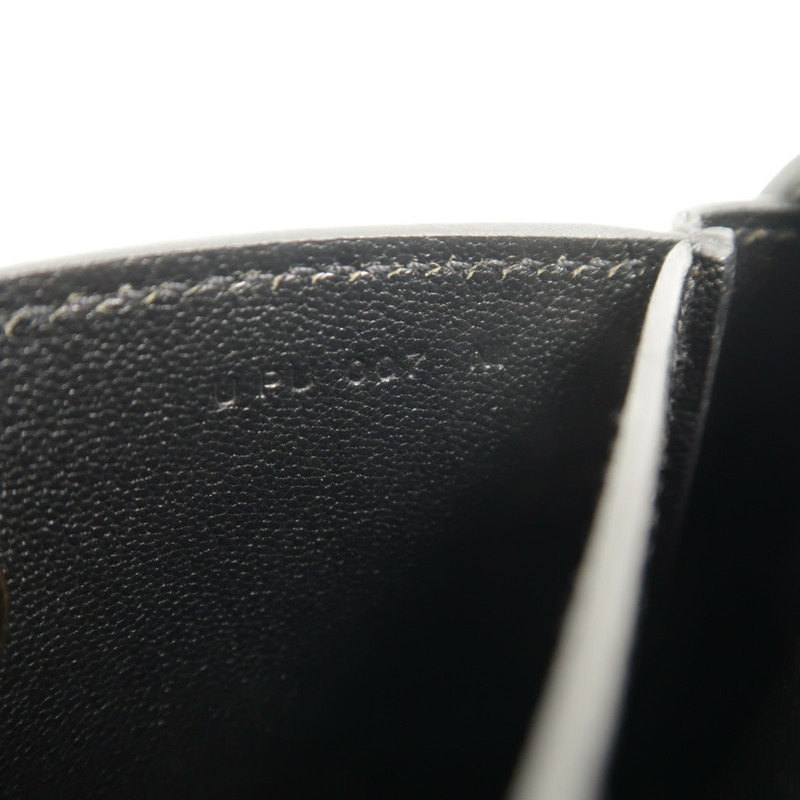 HERMES Togo皮革Perspective Cavaliere 21肩背袋Noir-6