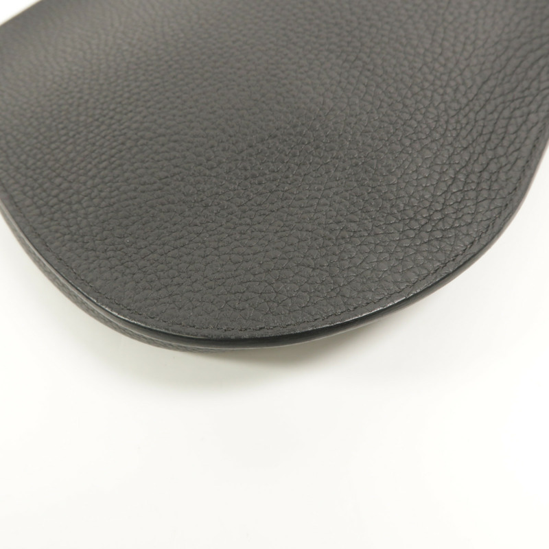 HERMES Togo皮革Perspective Cavaliere 21肩背袋Noir-11