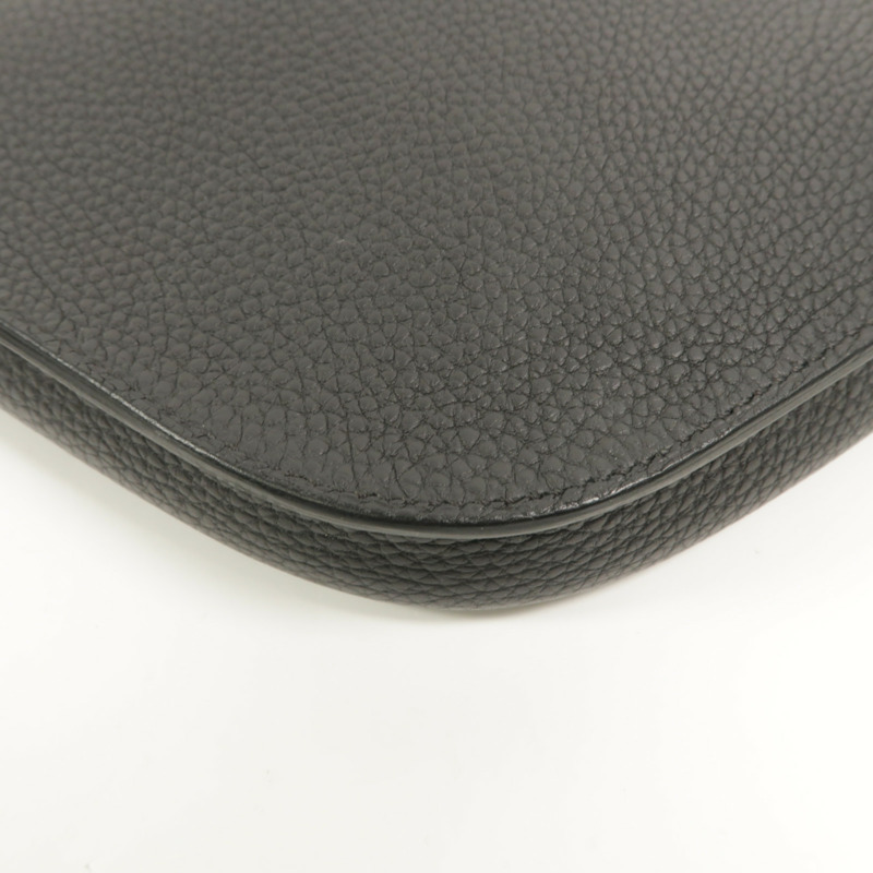 HERMES Togo皮革Perspective Cavaliere 21肩背袋Noir-12