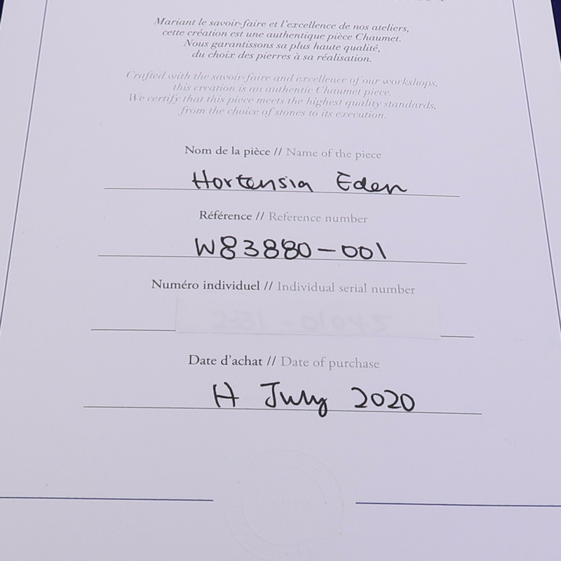 Chaumet Hortensia Eden W83880-001-13