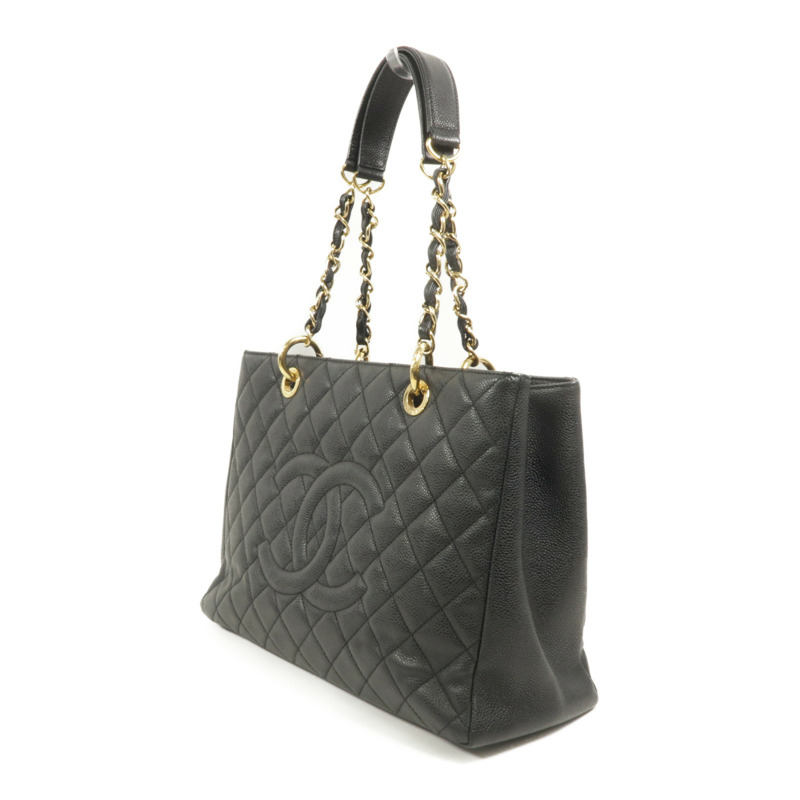 CHANEL 牛皮皮革GST鏈帶肩背袋-2