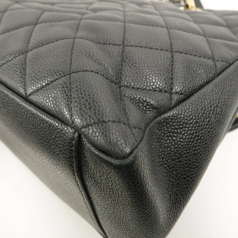 CHANEL 牛皮皮革GST鏈帶肩背袋-9