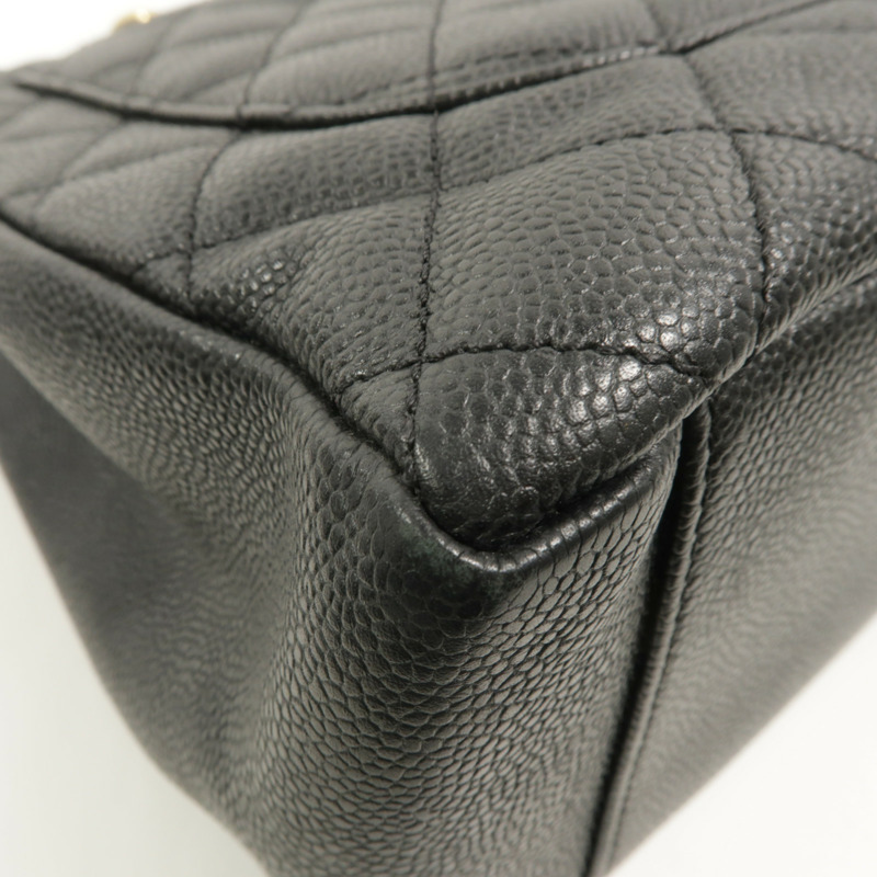 CHANEL 牛皮皮革GST鏈帶肩背袋-12